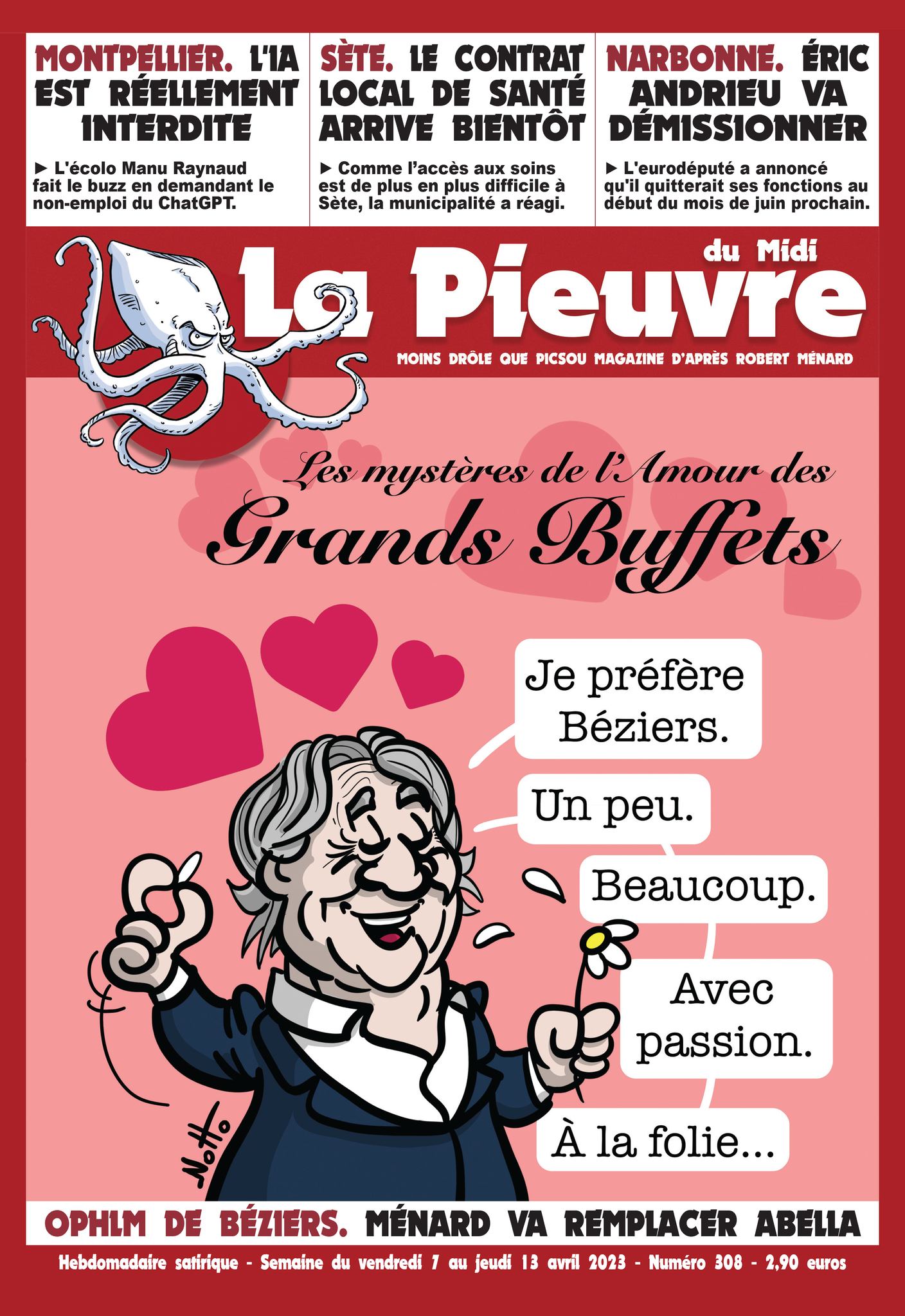 N° 307 du vendredi 7 au 13 avril 2023