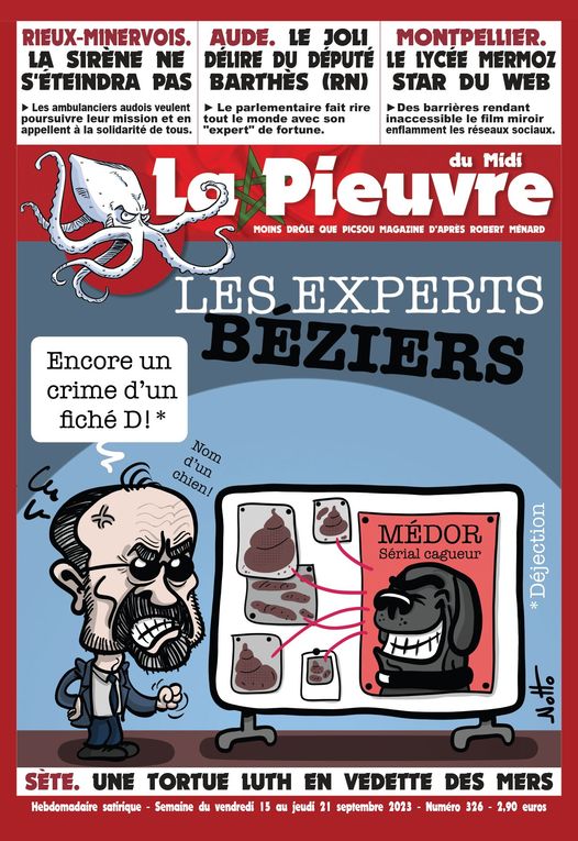 N° 326 du vendredi 15 au jeudi 21 septembre 2023