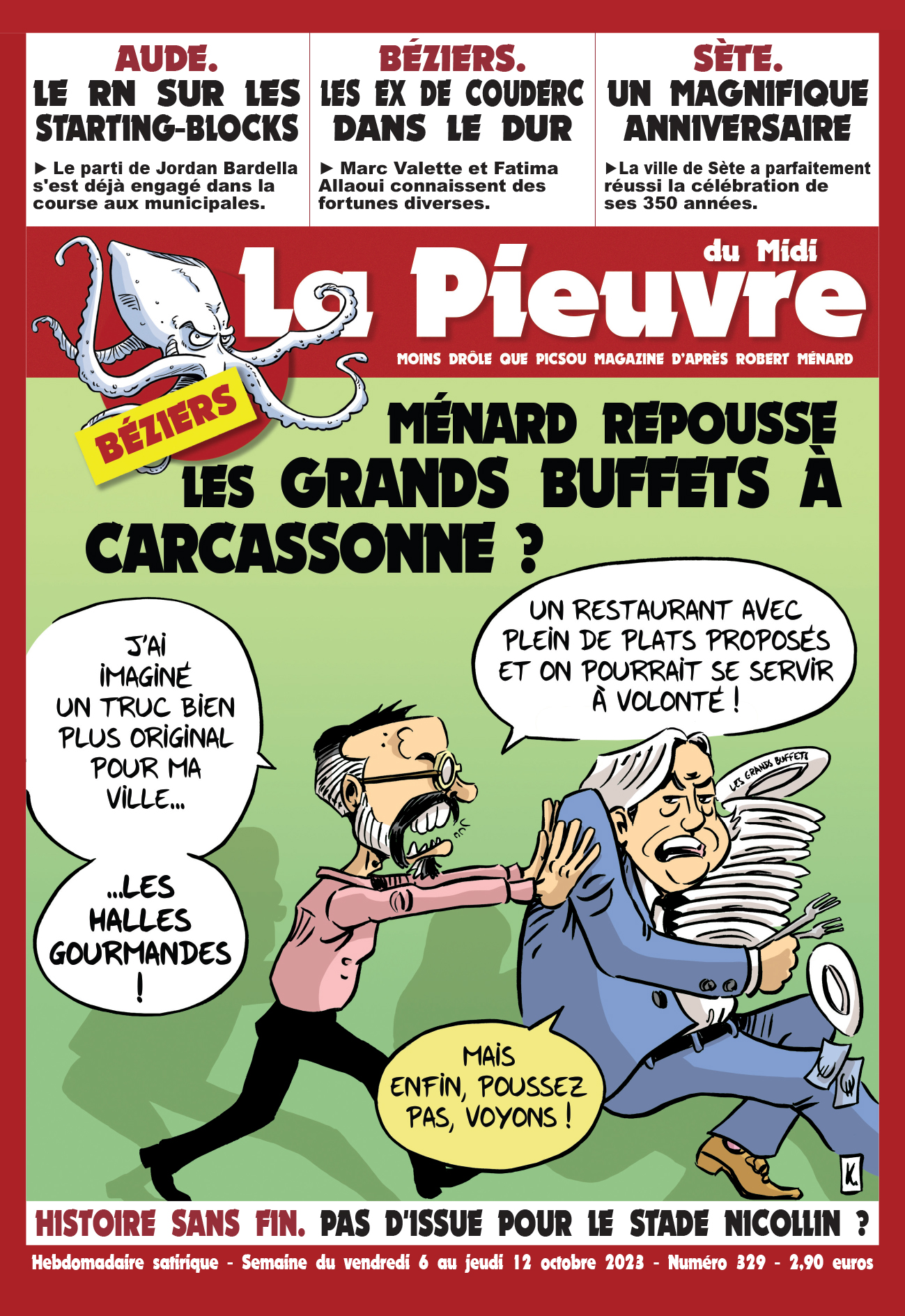 N° 329 du vendredi 6 au jeudi 12 octobre 2023