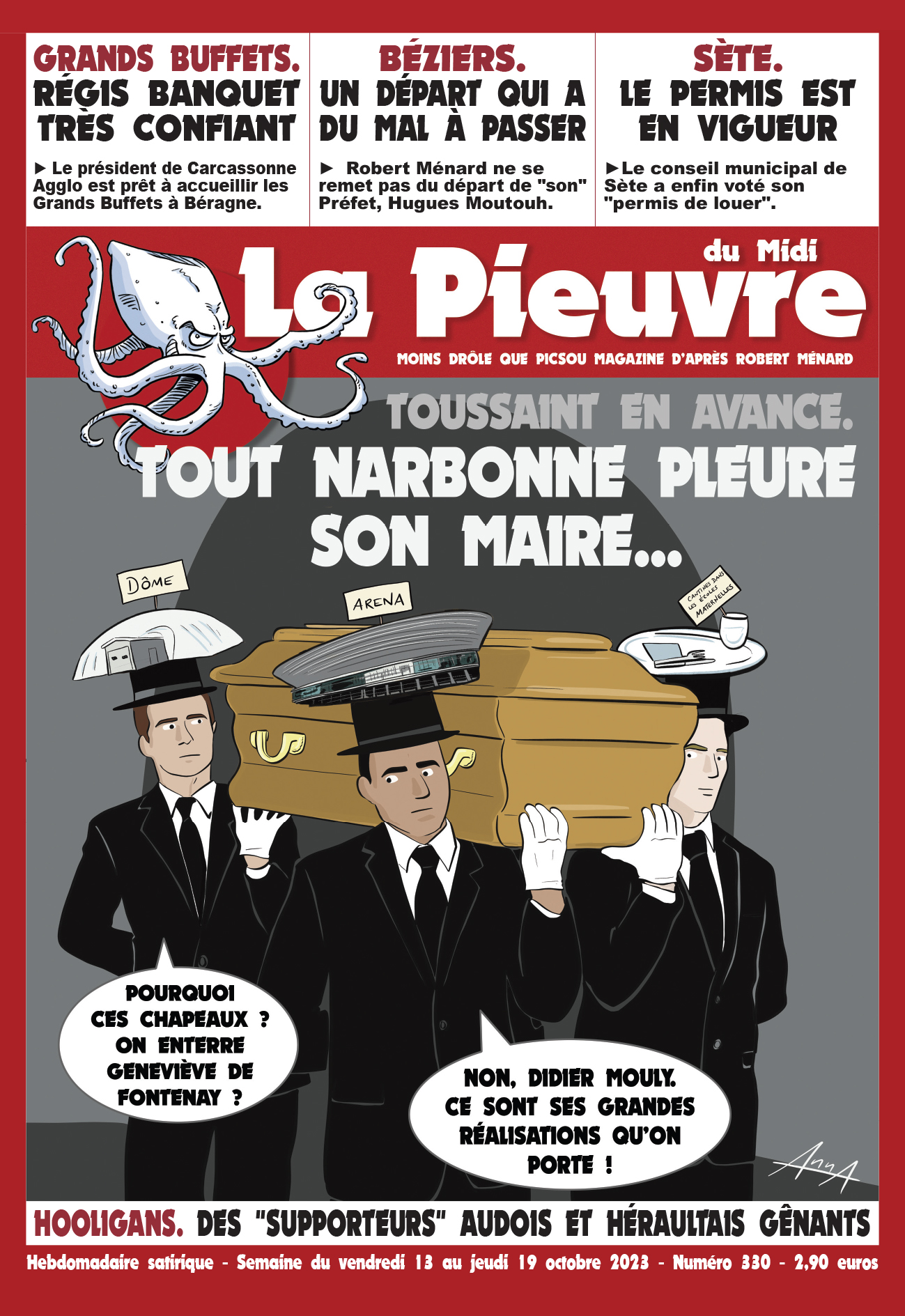 N° 330 du vendredi 13 au jeudi 19 octobre 2023