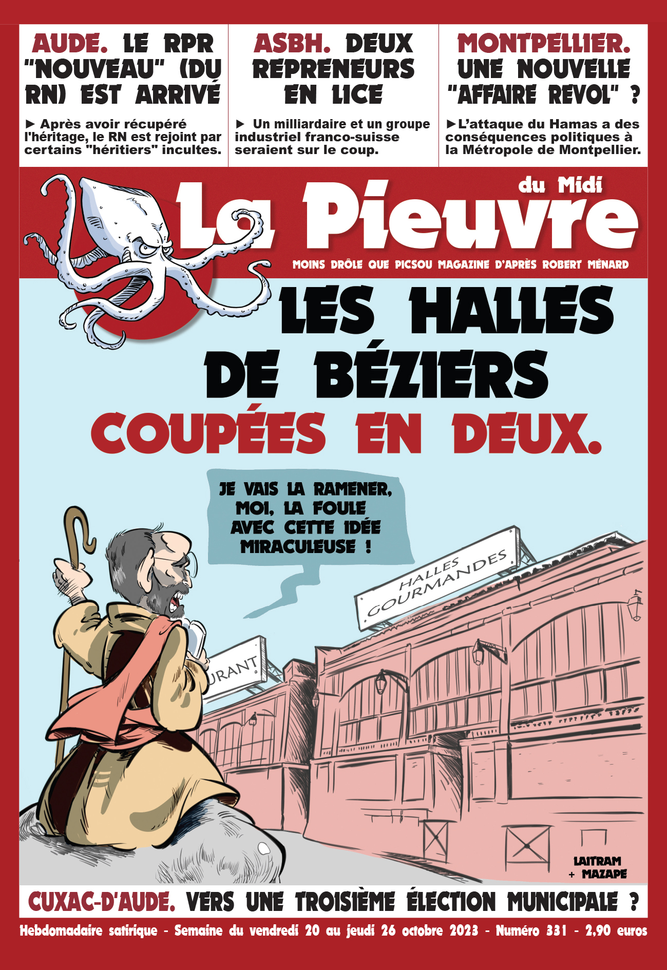 N° 331 du vendredi 20 au jeudi 26 octobre 2023