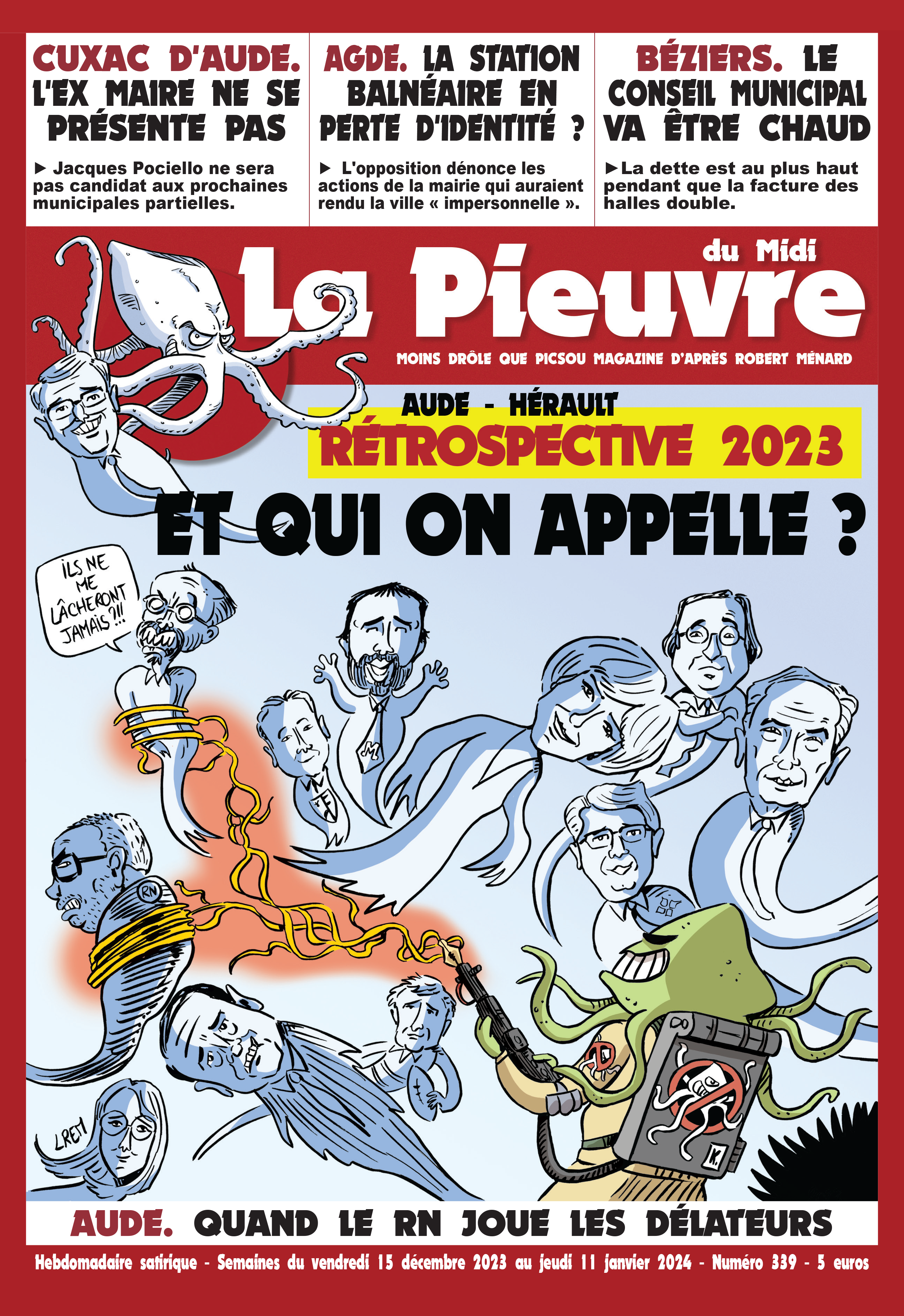 N° 339 du vendredi 15 décembre au jeudi 11 janvier 2024
