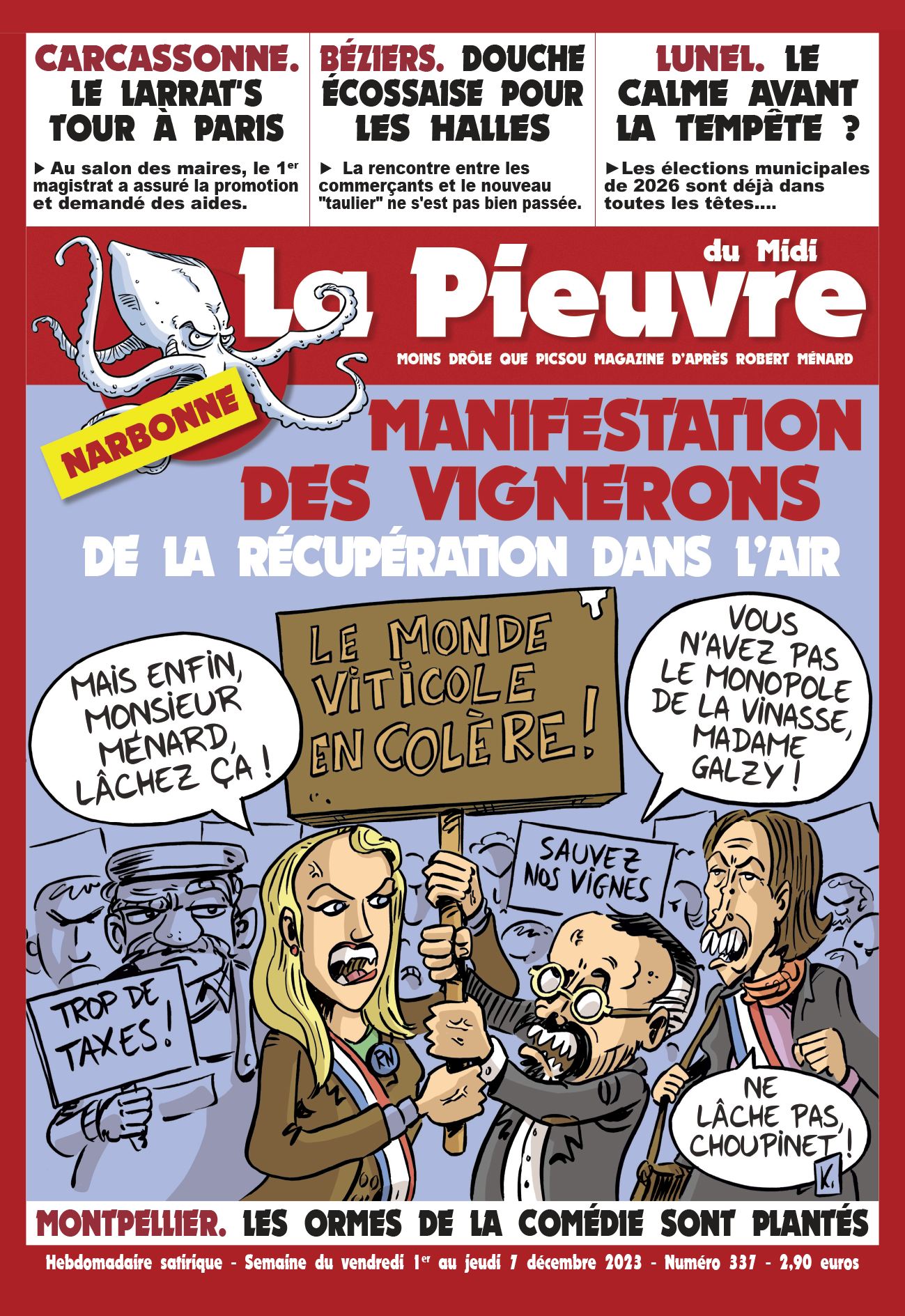 N° 337 du vendredi 1 au jeudi 7 décembre 2023