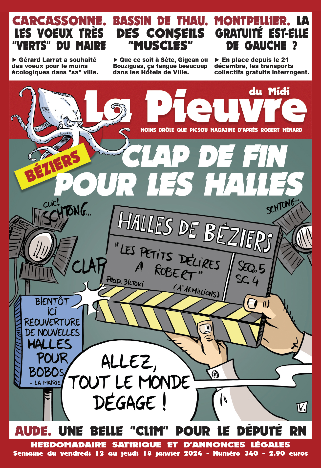 N° 340 du vendredi 12 au jeudi 18 janvier 2024