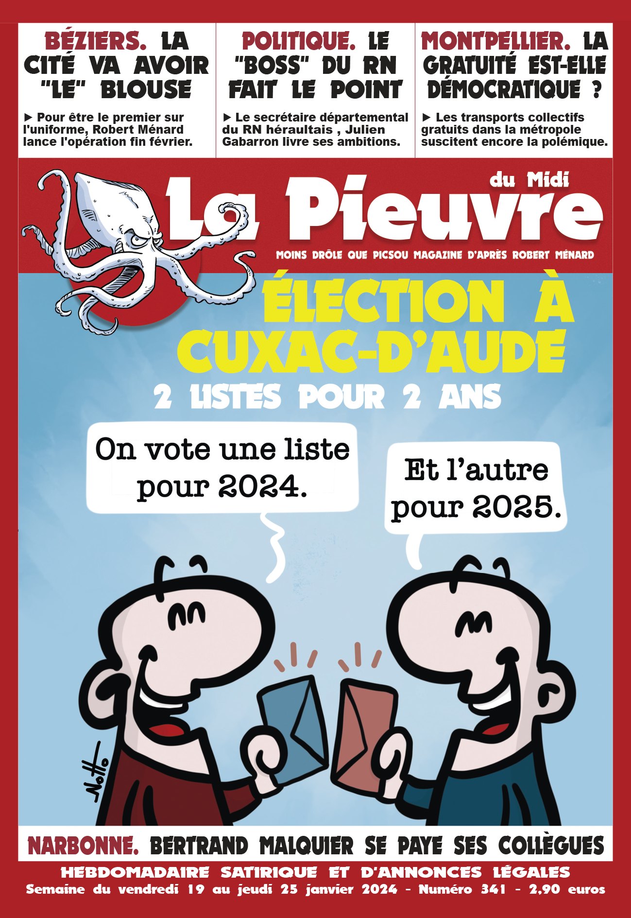 N° 341 du vendredi 19 au 25 janvier 2024