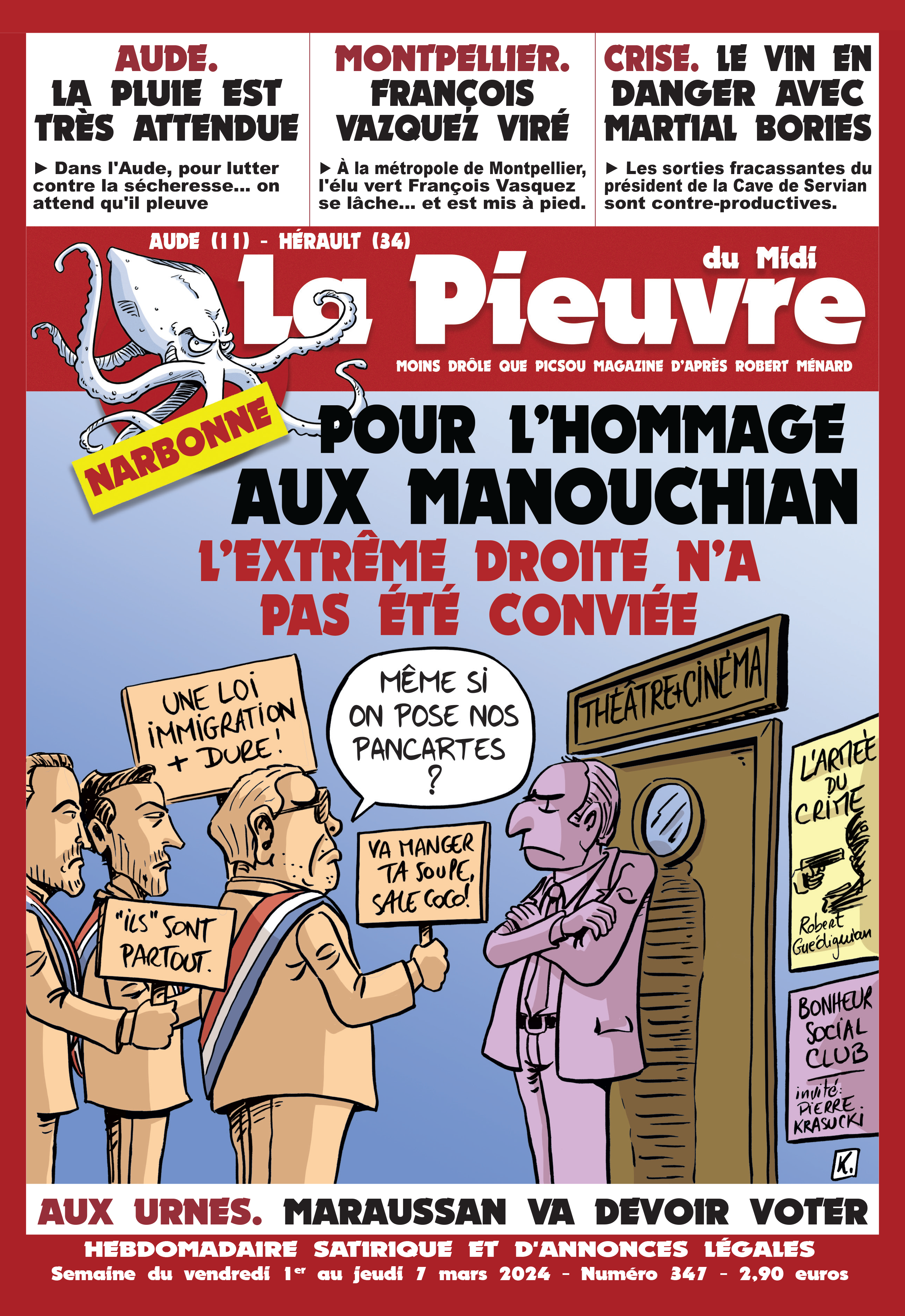 N° 347 du vendredi 1 au jeudi 07 mars 2024