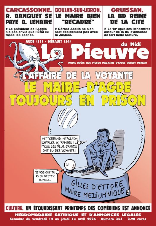 N° 353 du vendredi 12 au jeudi 18 avril 2024