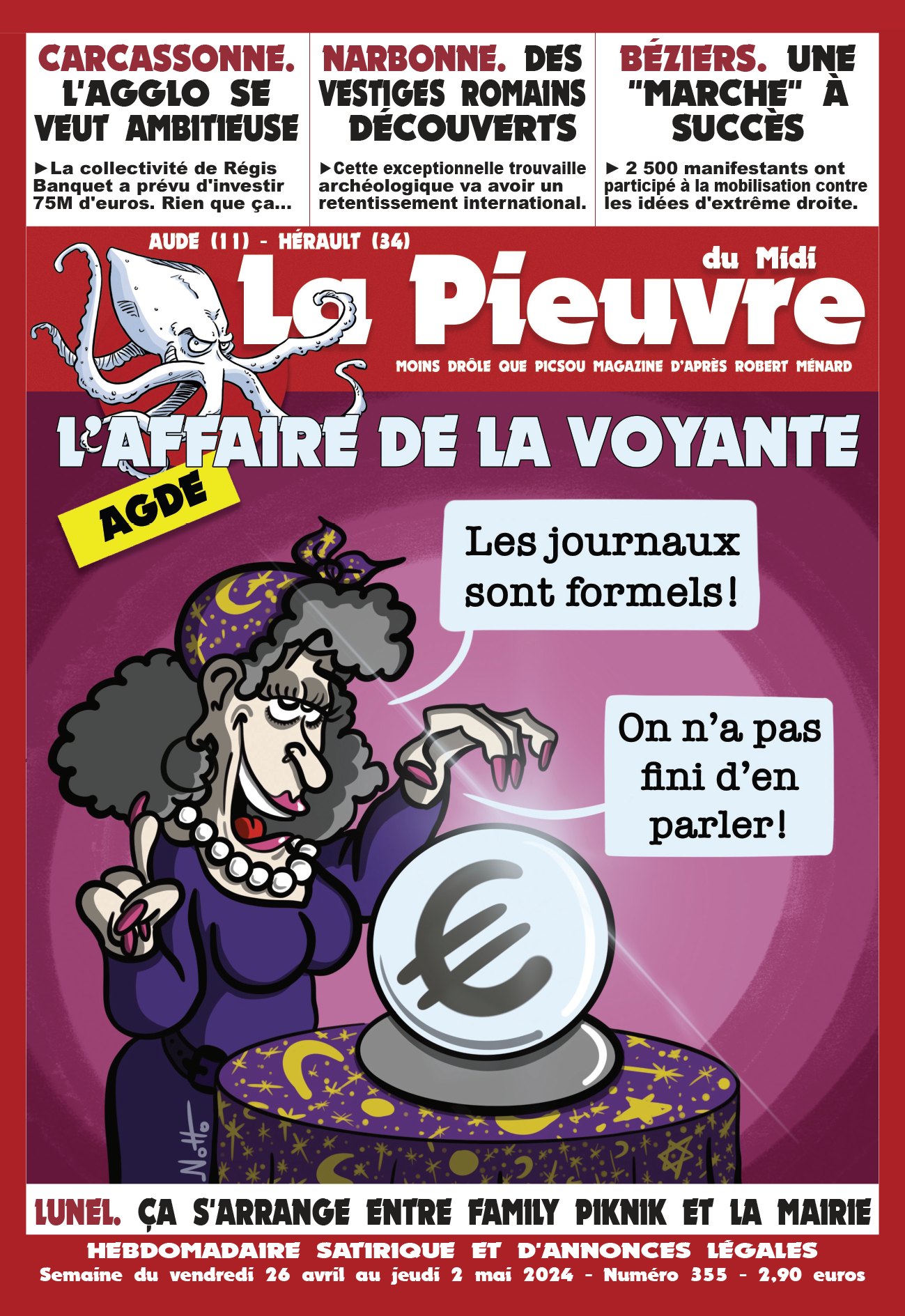 N° 355 du vendredi 26 avril au 02 mai 2024