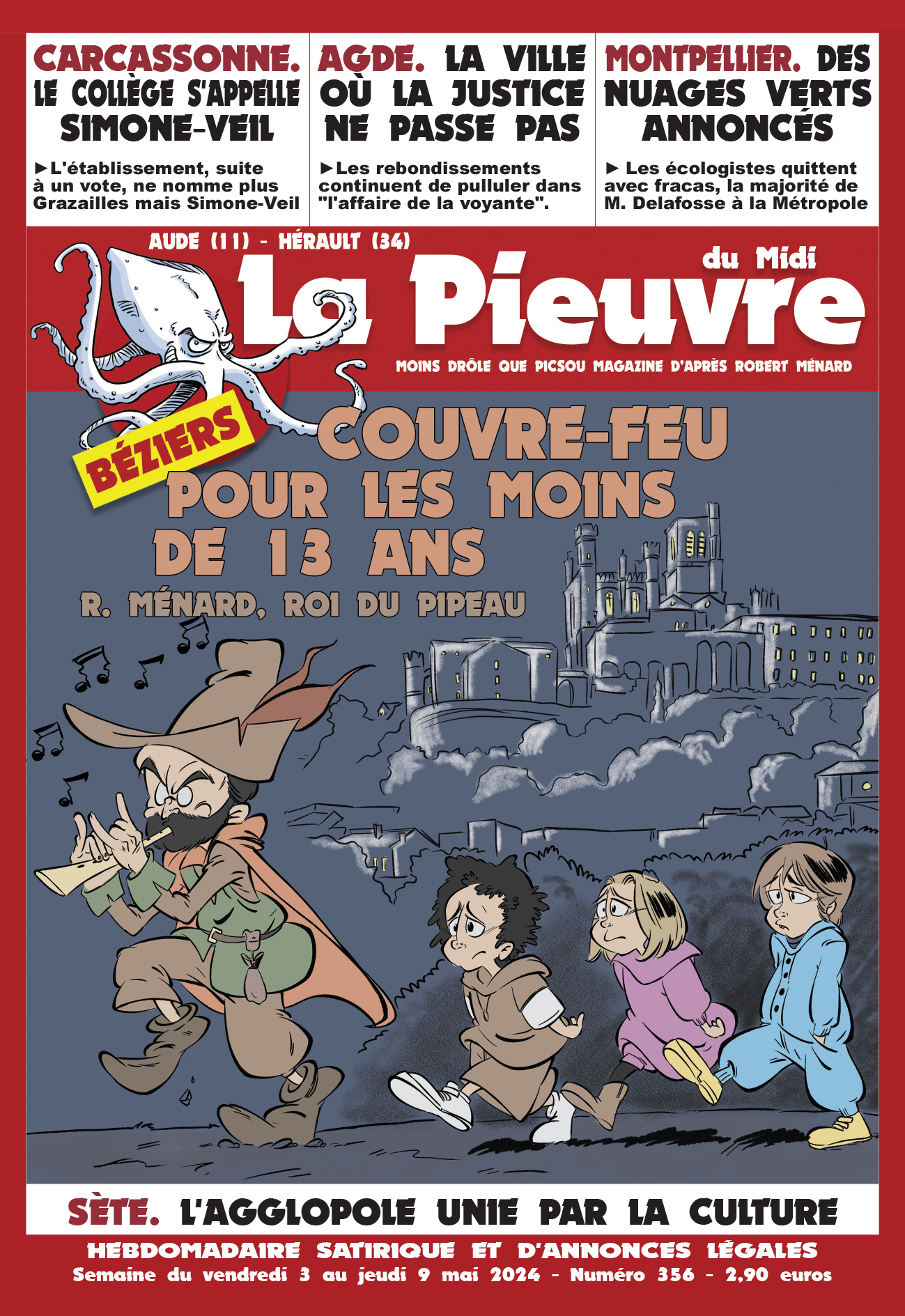 N° 356 du vendredi 3 au jeudi 9 mai 2024