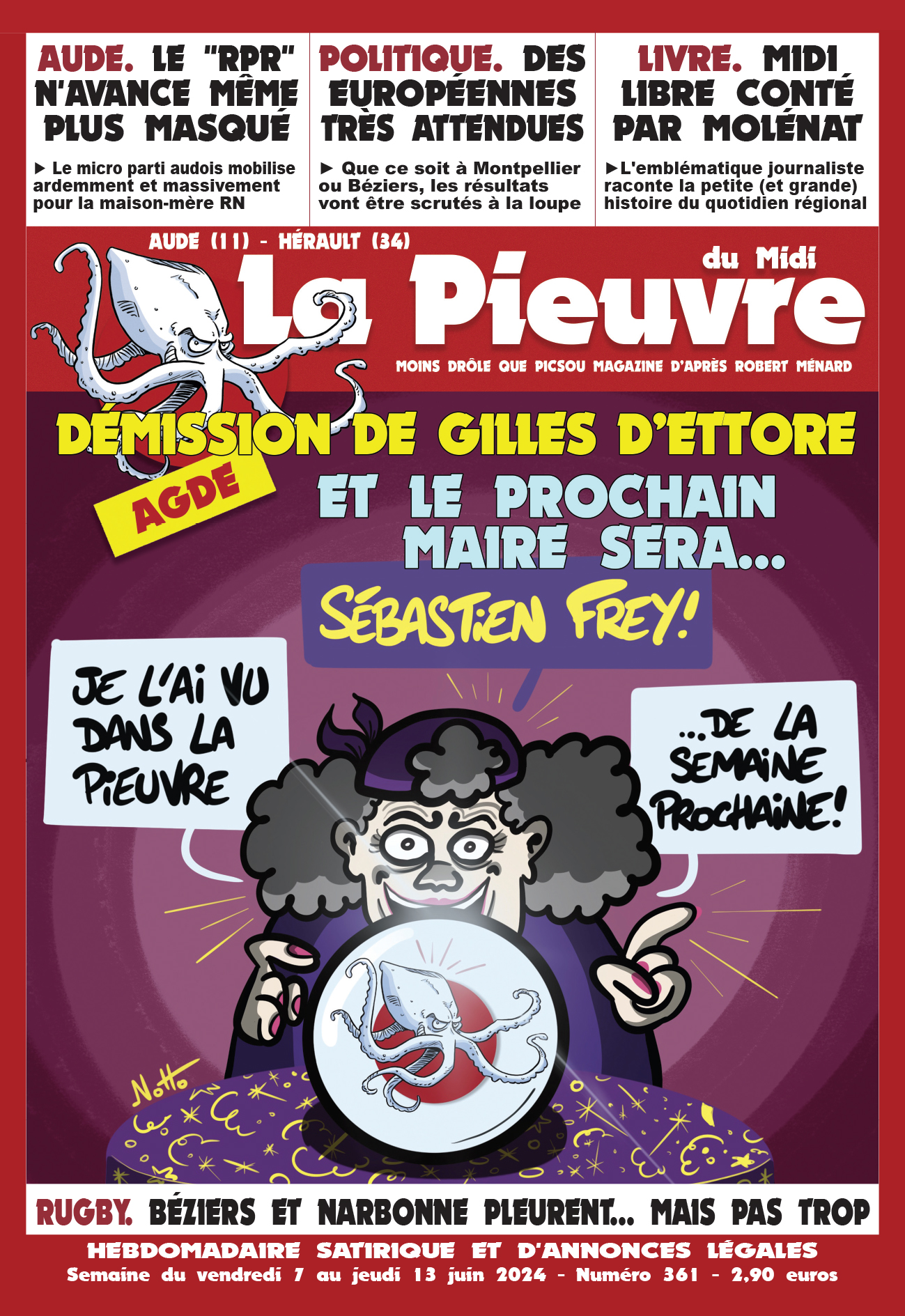 N° 361 du vendredi 7au jeudi 13 juin 2024