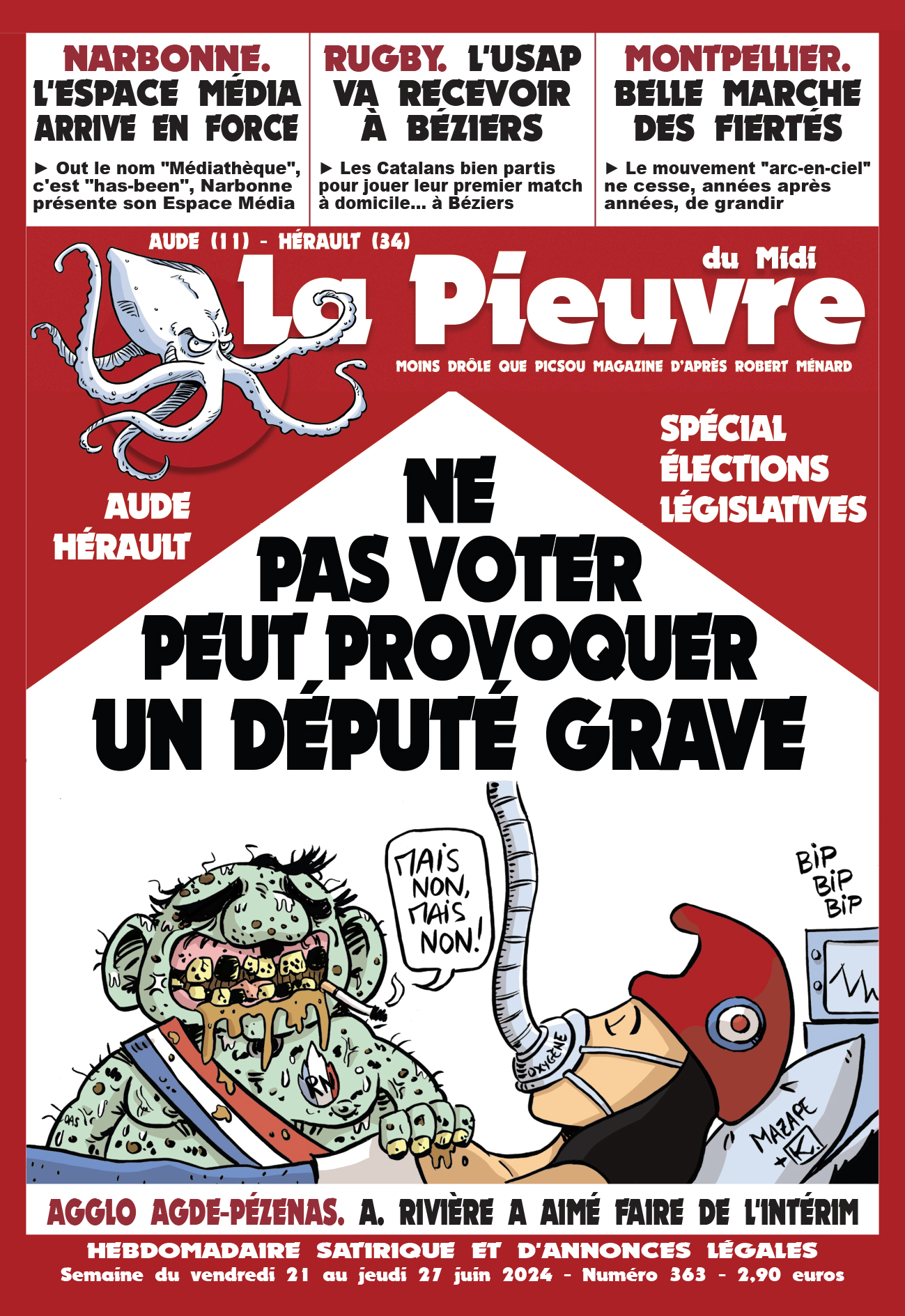 N° 363 du vendredi 21 au jeudi 27 juin 2024