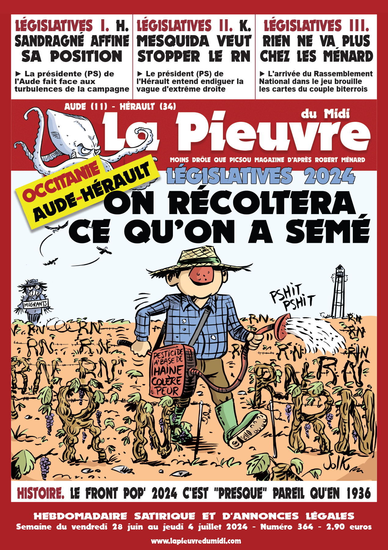 N° 364 du vendredi 28 juin au 4 juillet 2024