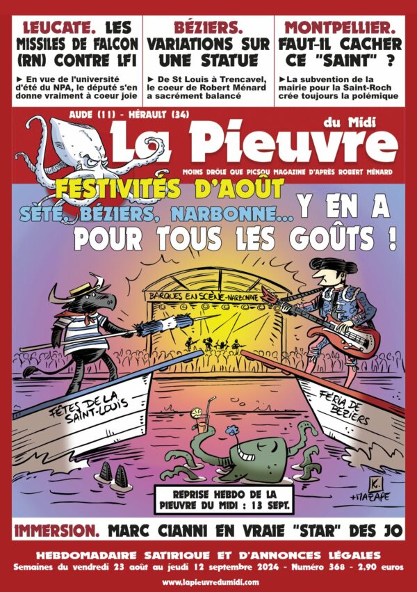 N° 368 du vendredi 23 août au jeudi 12 septembre 2024