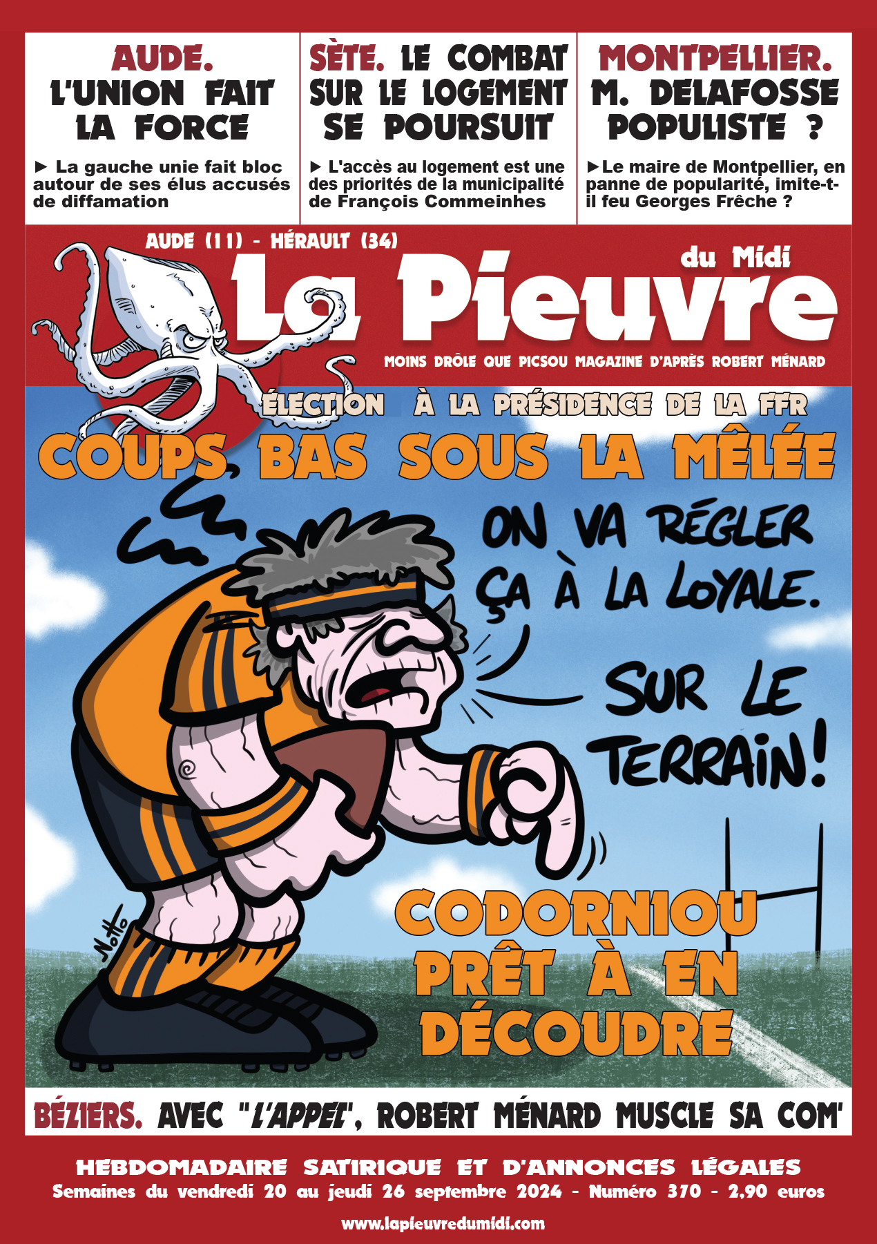 N° 370 du vendredi 20 septembre au jeudi 26 septembre 2024