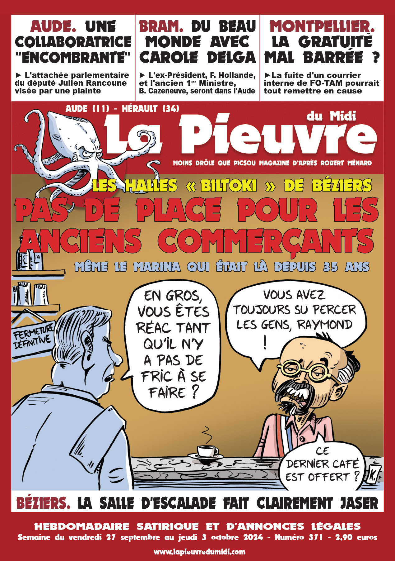 N° 371 du vendredi 27 septembre au jeudi 03 octobre 2024