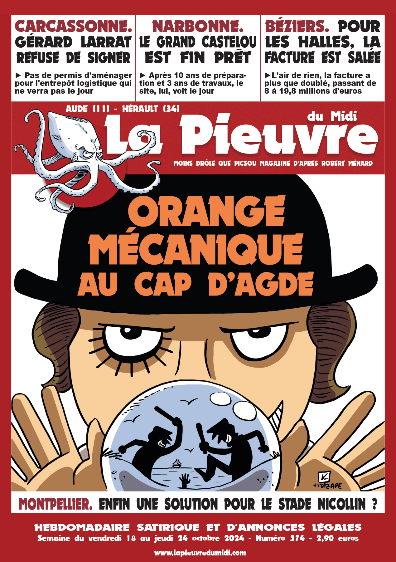 N° 374 du vendredi 18 au jeudi 24 octobre 2024