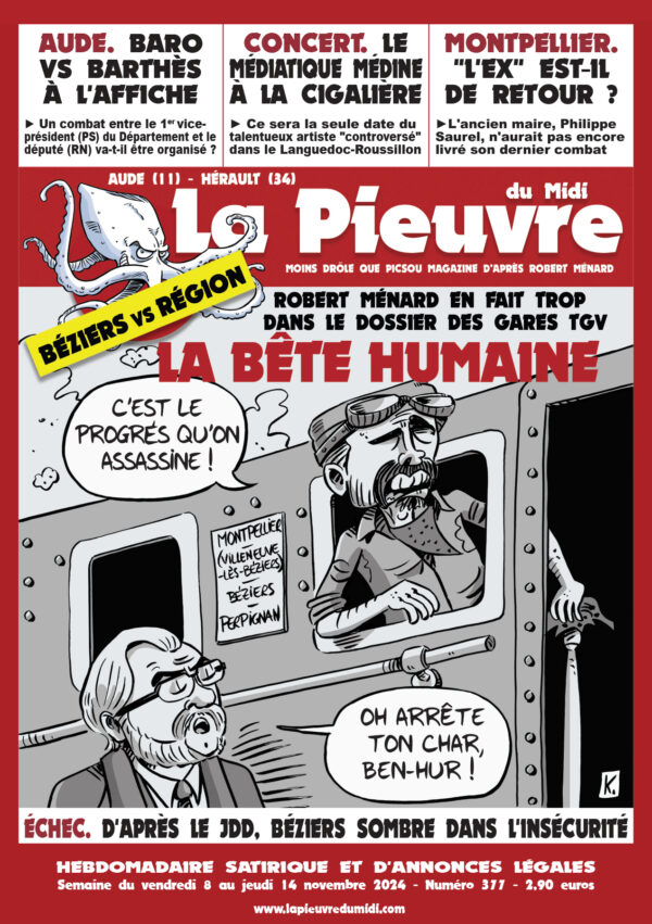 N° 377 du vendredi 8 au jeudi 14 novembre 2024