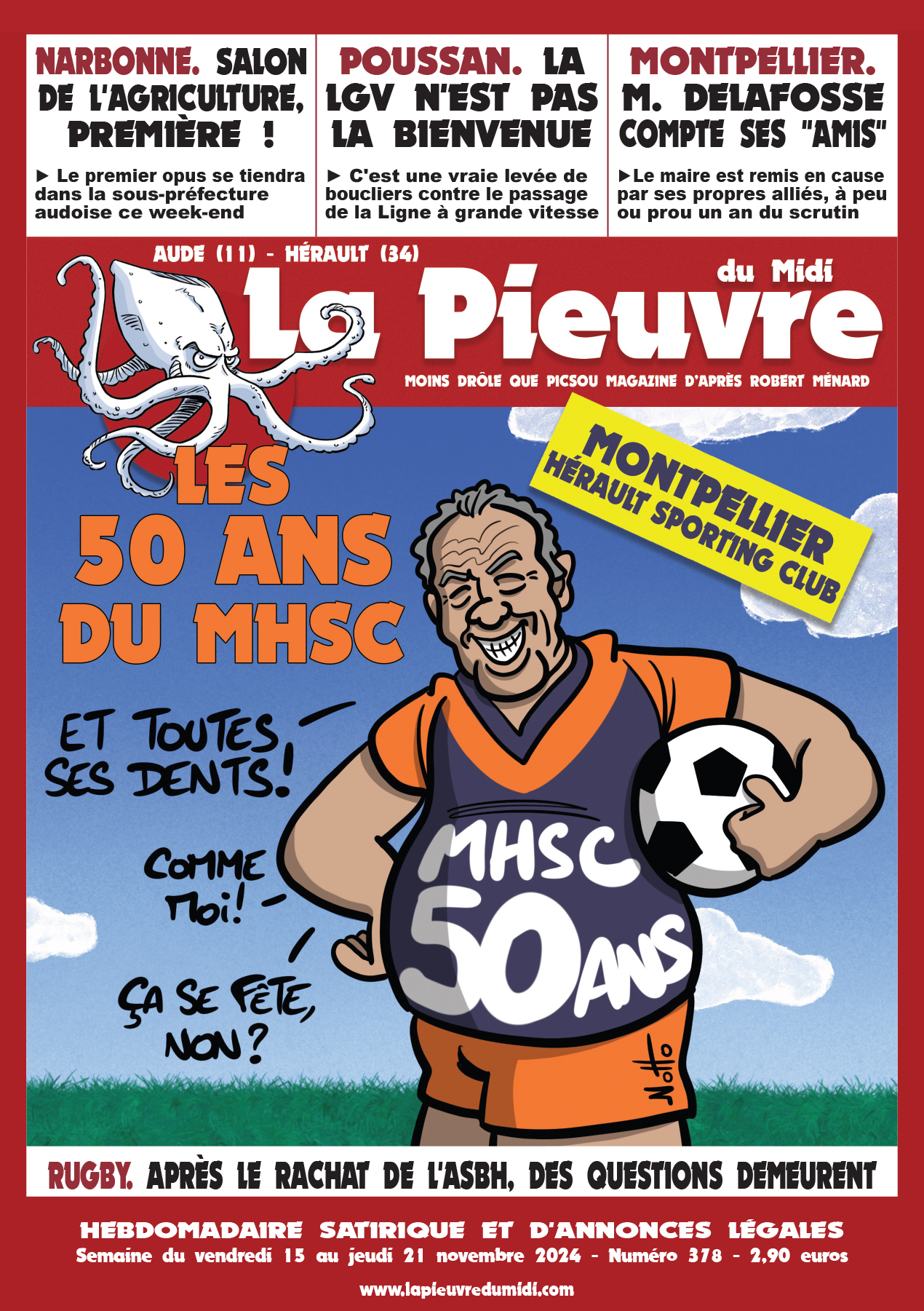 N° 378 du vendredi 15 au jeudi 21 novembre 2024