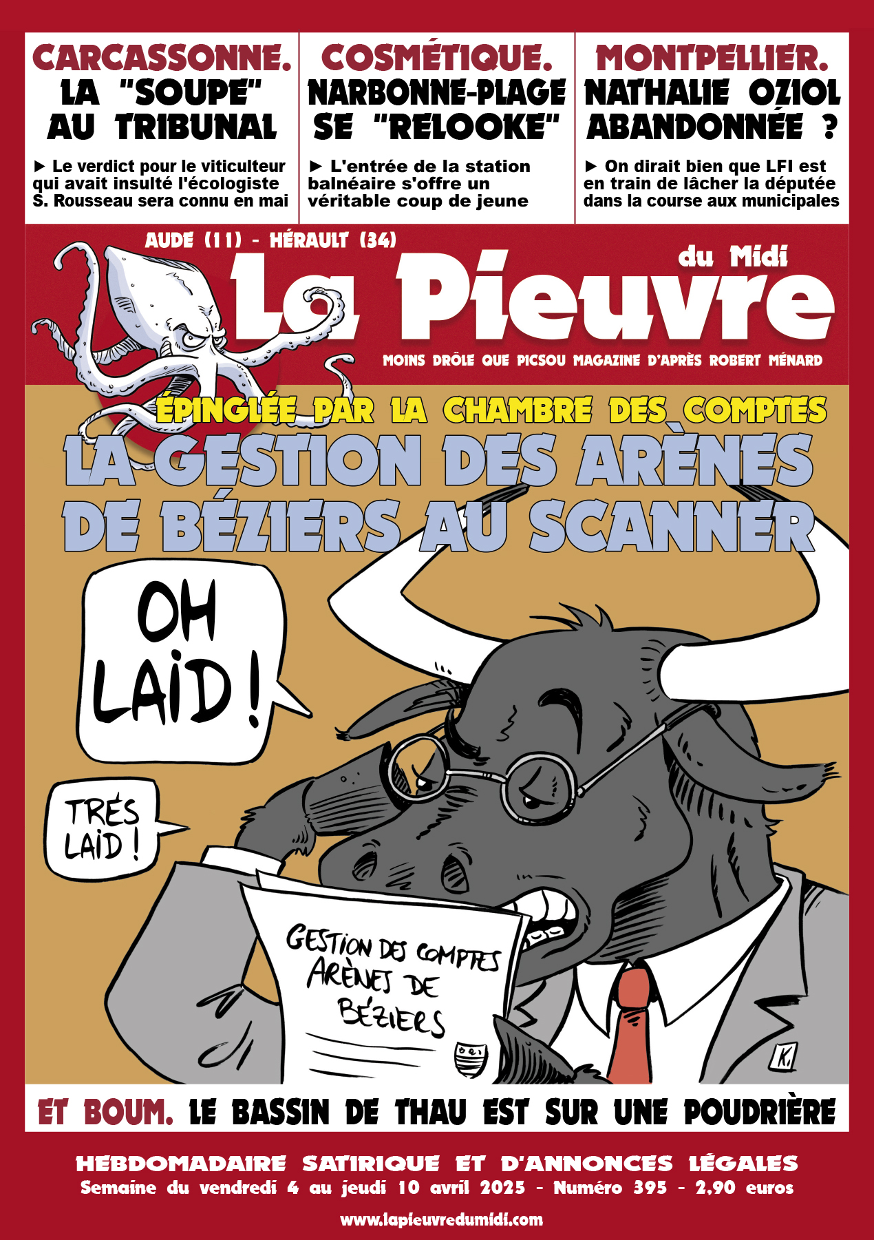 N° 395 du vendredi 4 au jeudi 10 avril 2025