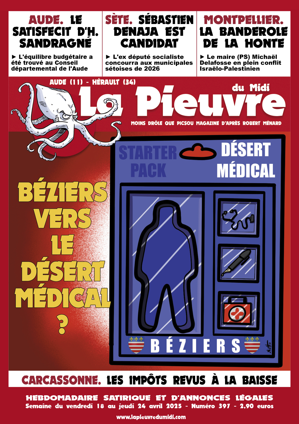 N° 397 du vendredi 18 au jeudi 24 avril 2025