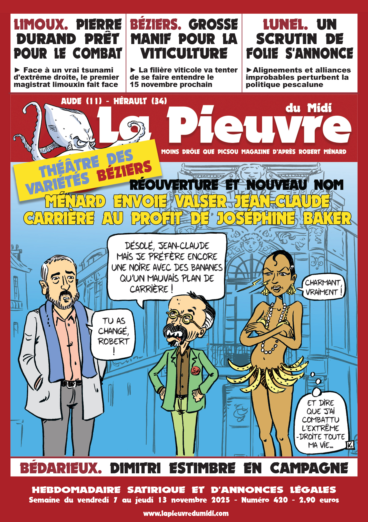 N° 420 du vendredi 7 au jeudi 13 novembre 2025