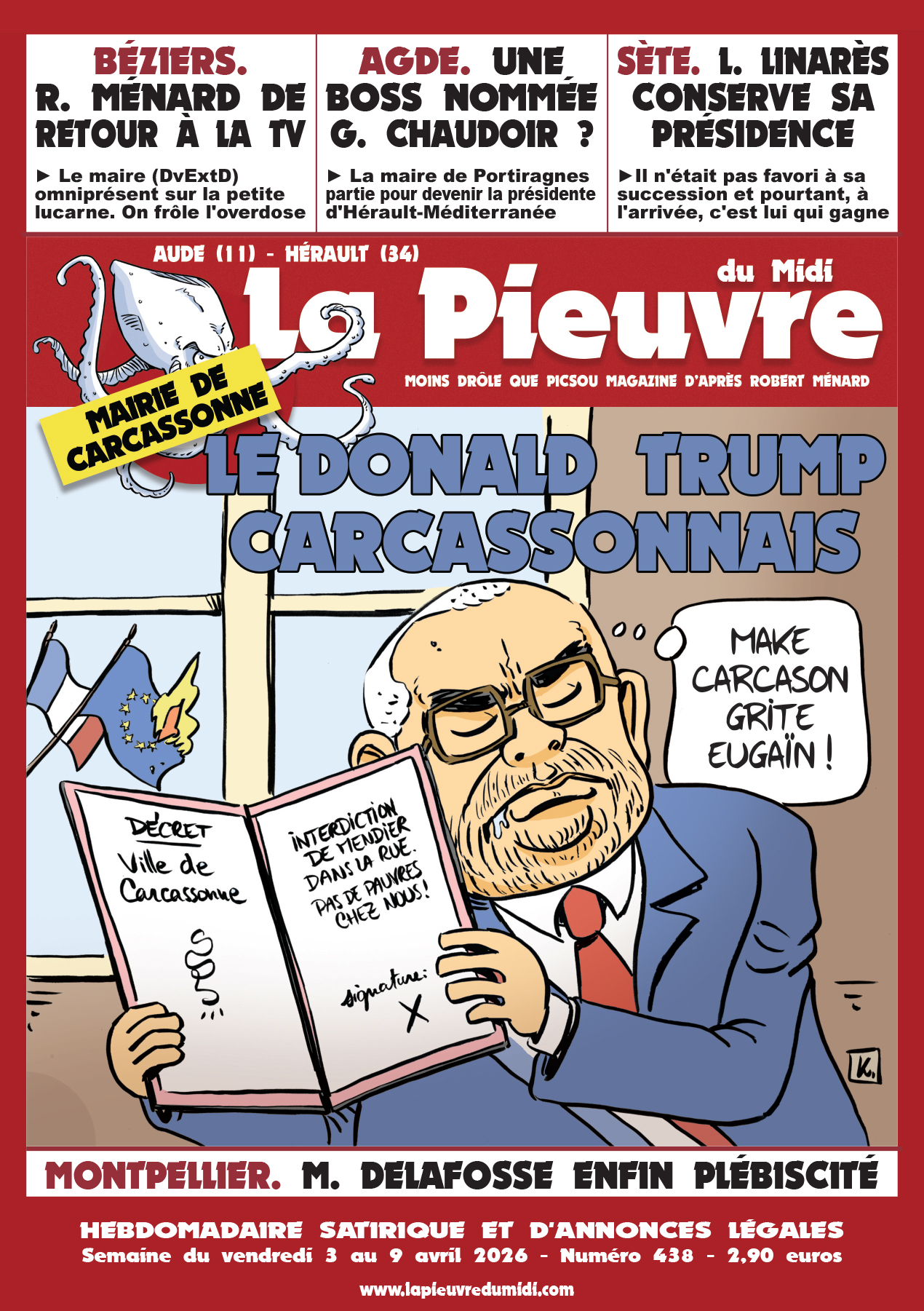 N° 438 du vendredi 03 au jeudi 09 avril 2026